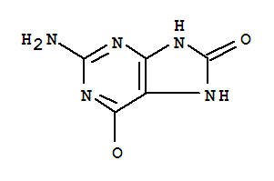 1H-purin-6-yloxy, 2-amino-7,8-dihydro-8-oxo-(9ci) Structure,433303-01-6Structure