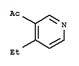 Ethanone,1-(4-ethyl-3-pyridinyl)-Structure,435273-43-1Structure Ethanone,1-(4-ethyl-3-pyridinyl)- Structure,435273-43-1Structure