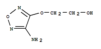 Ethanol, 2-[(4-amino-1,2,5-oxadiazol-3-yl)oxy]-(9ci) Structure,436088-28-7Structure