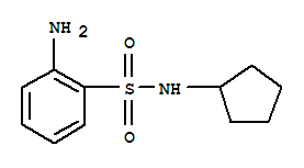 Benzenesulfonamide, 2-amino-n-cyclopentyl-(9ci) Structure,436095-45-3Structure