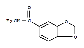 Ethanone, 1-(1,3-benzodioxol-5-yl)-2,2-difluoro-(9ci) Structure,437552-71-1Structure