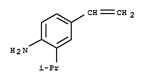 Benzenamine, 4-ethenyl-2-(1-methylethyl)-(9ci) Structure,437712-33-9Structure