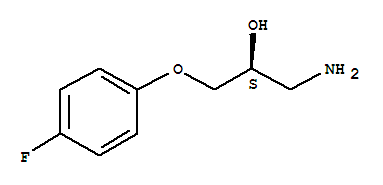 (2s)-(9ci)-1-氨基-3-(4-氟苯氧基)-,2-丙醇结构式_437765-35-0结构式