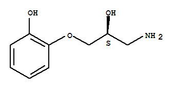 (9CI)-2-[(2S)-3-氨基-2-羟基丙氧基]-苯酚结构式_437765-36-1结构式