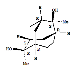 (1R,2S,3R,6R,7R,8S)-(9CI)-2,7-二甲基-三环[4.3.1.13,8]十一烷-2,7-二醇结构式_438568-55-9结构式