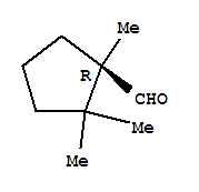 Cyclopentanecarboxaldehyde, 1,2,2-trimethyl-, (1r)-(9ci)Structure,438626-01-8Structure Cyclopentanecarboxaldehyde, 1,2,2-trimethyl-, (1r)-(9ci) Structure,438626-01-8Structure