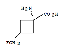 顺式-(9ci)-1-氨基-3-(氟甲基)-环丁烷羧酸结构式_439090-11-6结构式