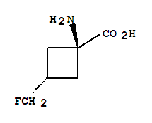 反式-(9ci)-1-氨基-3-(氟甲基)-环丁烷羧酸结构式_439090-12-7结构式