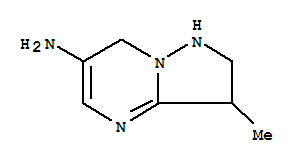 Pyrazolo[1,5-a]pyrimidin-6-amine, 1,2,3,7-tetrahydro-3-methyl- Structure,439902-01-9Structure