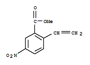 (9ci)-2-乙烯-5-硝基-苯甲酸甲酯结构式_439937-53-8结构式