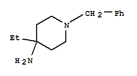 1-Benzyl-4-ethylpiperidin-4-amine Structure,440101-13-3Structure