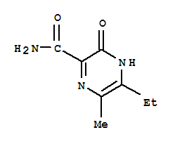 Pyrazinecarboxamide, 5-ethyl-3,4-dihydro-6-methyl-3-oxo-(9ci) Structure,440124-21-0Structure