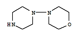 Morpholine, 4-(1-piperazinyl)-(9ci) Structure,442563-55-5Structure