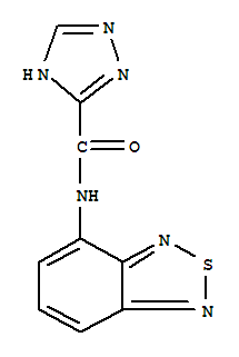 1H-1,2,4-triazole-3-carboxamide,n-2,1,3-benzothiadiazol-4-yl-(9ci) Structure,442650-53-5Structure