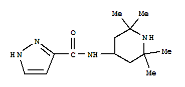 1H-pyrazole-3-carboxamide,n-(2,2,6,6-tetramethyl-4-piperidinyl)-(9ci) Structure,442659-34-9Structure