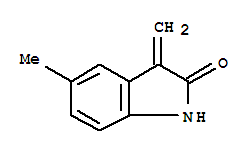 2H-indol-2-one, 1,3-dihydro-5-methyl-3-methylene-(9ci) Structure,442883-72-9Structure