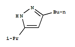 1H-pyrazole,3-butyl-5-(1-methylethyl)-(9ci) Structure,442887-08-3Structure