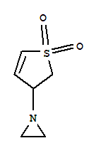 (9ci)-1-(2,3-二氢-1,1-二氧化物-3-噻吩)-氮丙啶结构式_443651-94-3结构式