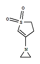 (9ci)-1-(4,5-二氢-1,1-二氧化物-3-噻吩)-氮丙啶结构式_443651-95-4结构式