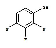 Benzenethiol, 2,3,4-trifluoro-(9ci) Structure,443683-32-7Structure