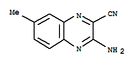 2-Quinoxalinecarbonitrile,3-amino-7-methyl-(9ci) Structure,444807-95-8Structure