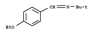 (9ci)-n-[(4-乙氧基苯基)亚甲基]-2-甲基-2-丙胺结构式_445427-45-2结构式