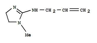 1H-imidazol-2-amine,4,5-dihydro-1-methyl-n-2-propenyl-(9ci) Structure,446061-14-9Structure