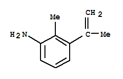 Benzenamine, 2-methyl-3-(1-methylethenyl)-(9ci) Structure,446252-34-2Structure