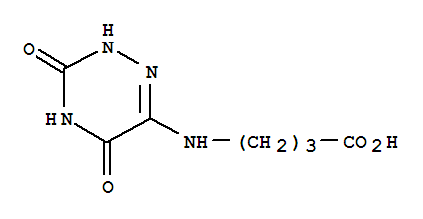 (9ci)-4-[(2,3,4,5-四氢-3,5-二氧代-1,2,4-噻嗪-6-基)氨基]-丁酸结构式_449793-30-0结构式