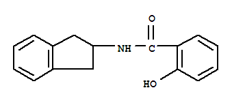 Benzamide, n-(2,3-dihydro-1h-inden-2-yl)-2-hydroxy-(9ci) Structure,450348-95-5Structure