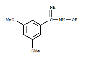 Benzenecarboximidamide,n-hydroxy-3,5-dimethoxy- Structure,453566-08-0Structure