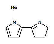 (9ci)-2-(3,4-二氢-2H-吡咯-5-基)-1-甲基-1H-吡咯结构式_453590-48-2结构式