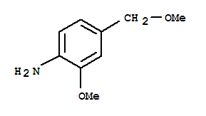 Benzenamine, 2-methoxy-4-(methoxymethyl)-(9ci) Structure,457099-52-4Structure