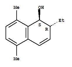 (1s,2r)-(9ci)-2-乙基-1,2-二氢-5,8-二甲基-1-萘酚结构式_457625-25-1结构式