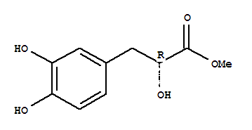 (9ci)-alpha,3,4-三羟基-苯丙酸甲酯结构式_457893-80-0结构式