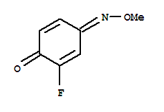 2,5-Cyclohexadiene-1,4-dione, 2-fluoro-, 4-o-methyloxime (9ci) Structure,458-34-4Structure