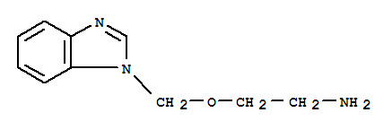 Ethanamine, 2-(1h-benzimidazol-1-ylmethoxy)-(9ci) Structure,46277-17-2Structure