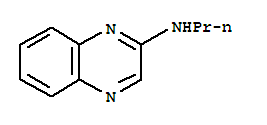 2-Quinoxalinamine,n-propyl-(9ci) Structure,46316-10-3Structure