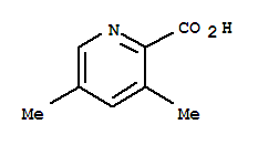 3,5-Dimethylpyridine-2-carboxylic acid Structure,4733-68-0Structure