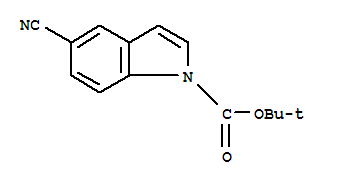 1-Boc-5-cyanoindole Structure,475102-10-4Structure