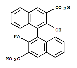 2,2-Dihydroxy-1,1-binaphthyl-3,3-dicarboxylic acid Structure,47568-49-0Structure