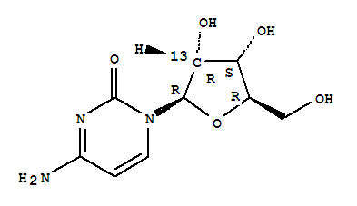 Cytidine-2’-13c Structure,478511-19-2Structure