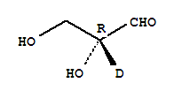 2,3-Dihydroxy-(2r)-propanal-2-d Structure,478529-64-5Structure