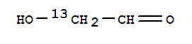 2-Hydroxy-acetaldehyde-2-13c Structure,478529-67-8Structure