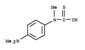 (7ci,8ci)-1-氰基-4-(二甲基氨基)-n-甲基硫代-甲酰苯胺结构式_4953-66-6结构式