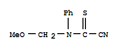 (7ci,8ci)-1-氰基-n-(甲氧基甲基)硫代-甲酰苯胺结构式_4953-87-1结构式