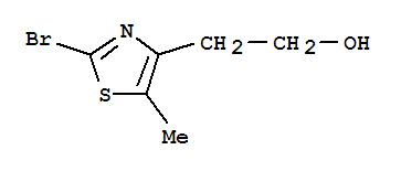 2-(2-Bromo-5-methyl-1,3-thiazol-4-yl)ethanol Structure,496062-16-9Structure