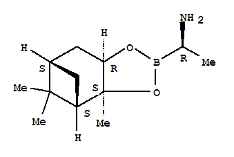 (alphaR,3aS,4S,6S,7aR)-六氢-alpha,3a,5,5-四甲基-4,6-甲桥-1,3,2-苯并二氧硼烷-2-甲胺结构式_497165-15-8结构式