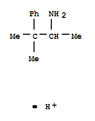 Benzeneethanamine,-alpha-,-bta-,-bta--trimethyl-, conjugate acid (9ci) Structure,49834-14-2Structure