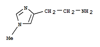 2-(1-Methyl-1h-imidazol-4-yl)ethylamine Structure,501-75-7Structure